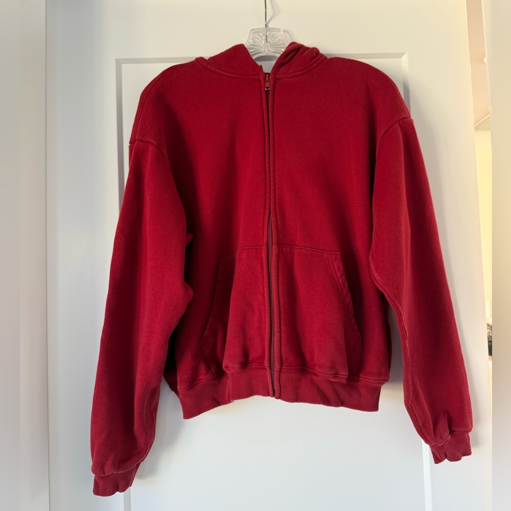 Skims Straight Leg Zip Up Sweatset